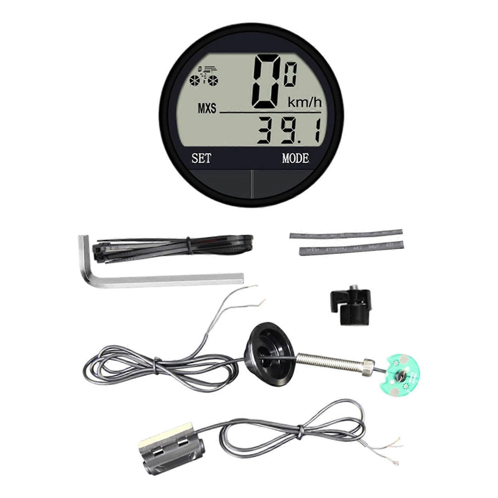 Wire Cycling Odometers Speedometers Display Digital Navigations Odometers for City Commuting and Mountain Biking Multicolor