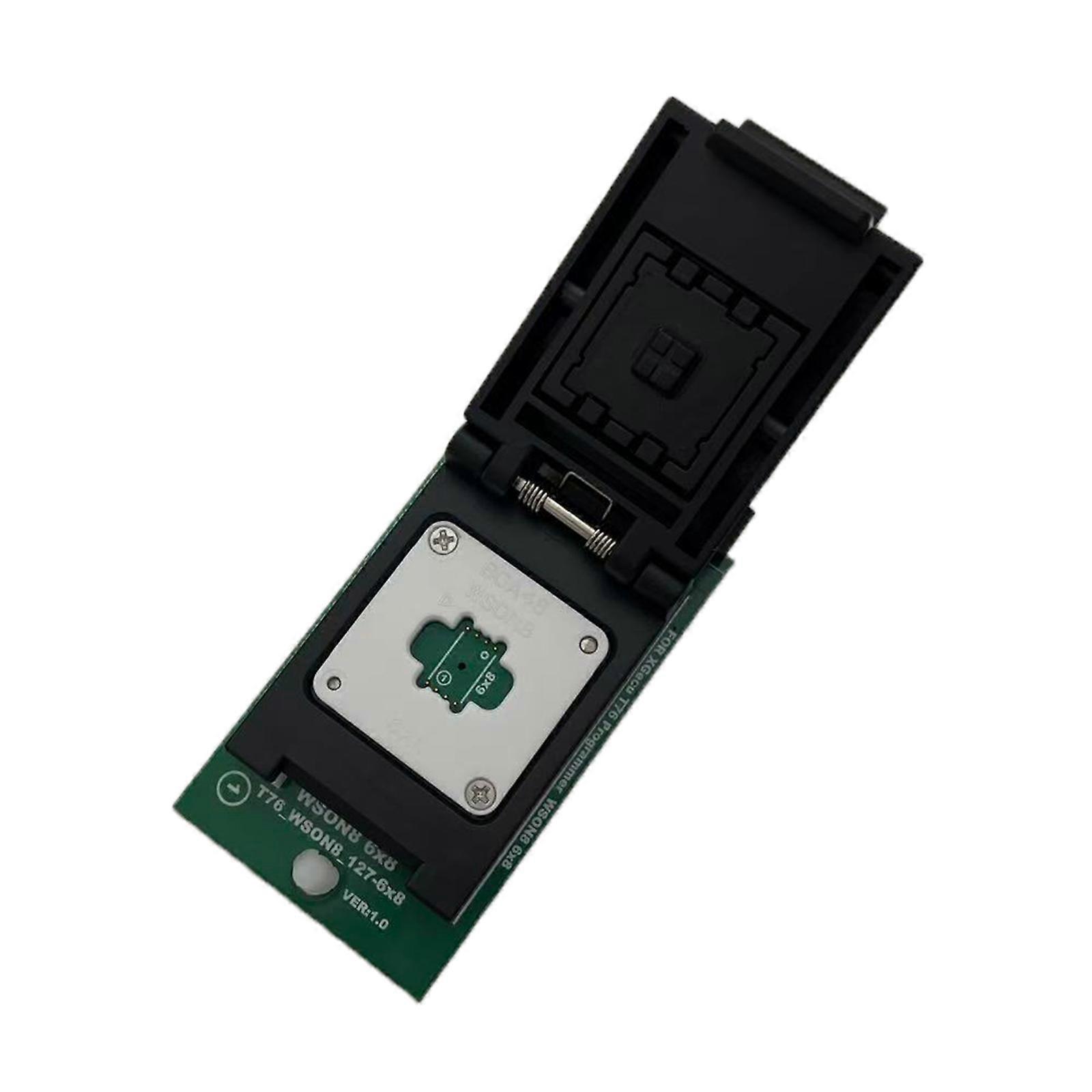 For T76 Programmer Adapter Burning Socket Fast Speed Read/Write/Burn Cover For T76 Programmer Adapter Multicolor