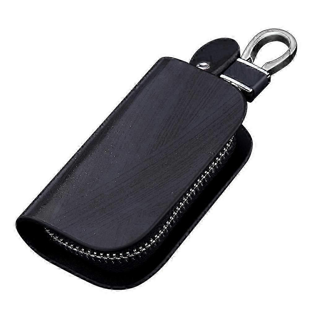 Leather Car Key Cover Remote Control Fob Case