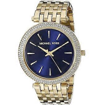 Zegarek - MICHAEL KORS - MK3406 - Damski - Złoty, stal nierdzewna - Analogowy kwarcowy 39 mm