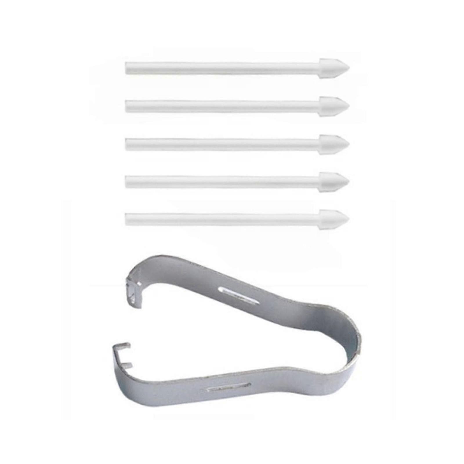 Removal Tweezers Tool Touch Stylus Pen Nib Replace Tips With Metal Clip Compatible For Note20 S21Ultra S22Ultra S23Ultra  White