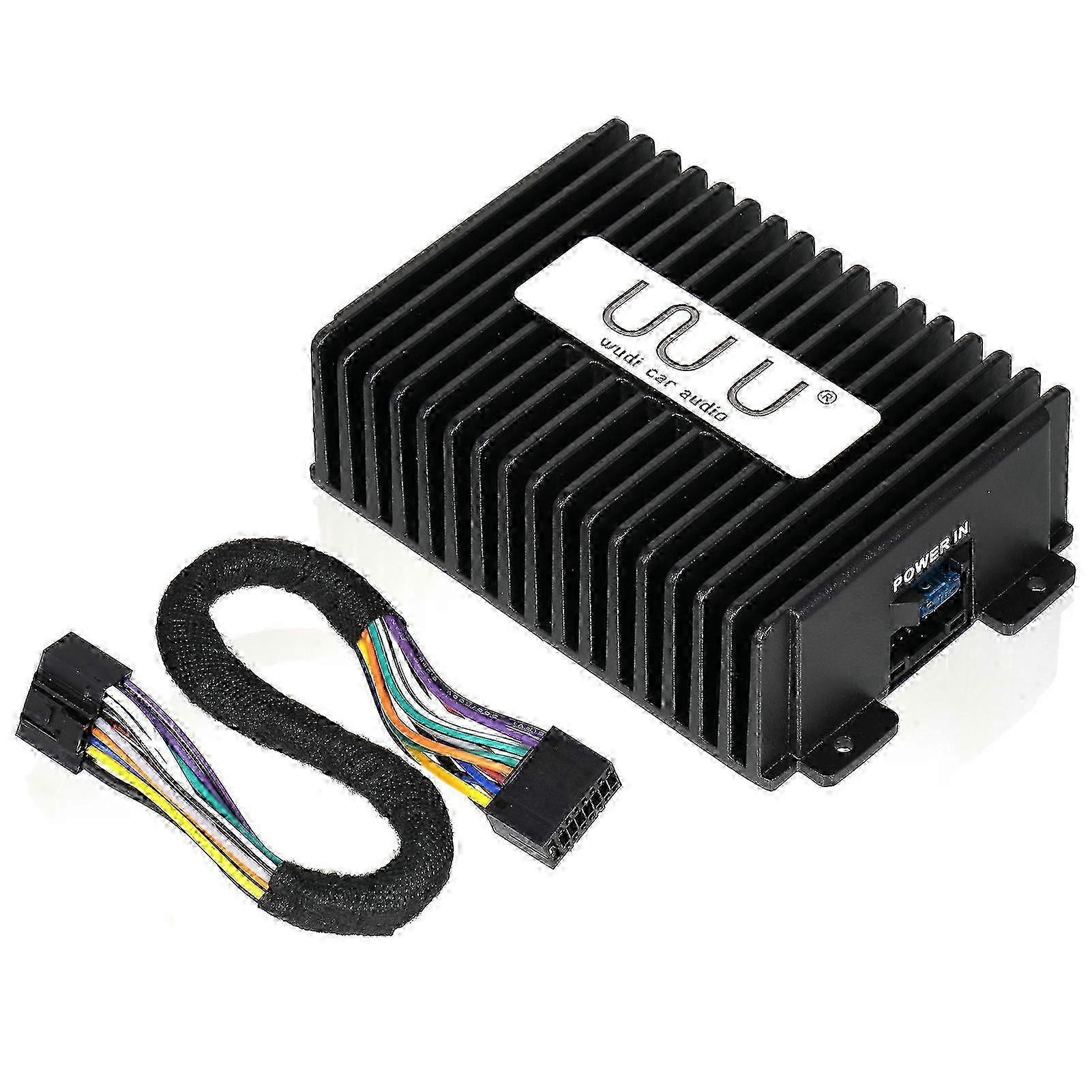 w Wudi 4-Channel Car Audio Amplifier, 4*47W Amplifier for Android Car Stereo, C...