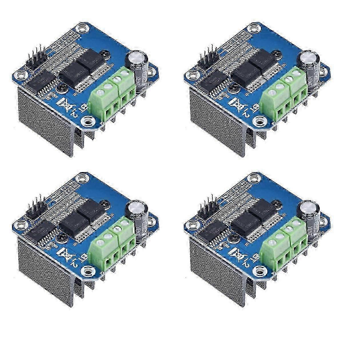 4X BTS7960 43A High Power Motor Driver Module/Smart Car Driver Module for Current Limit