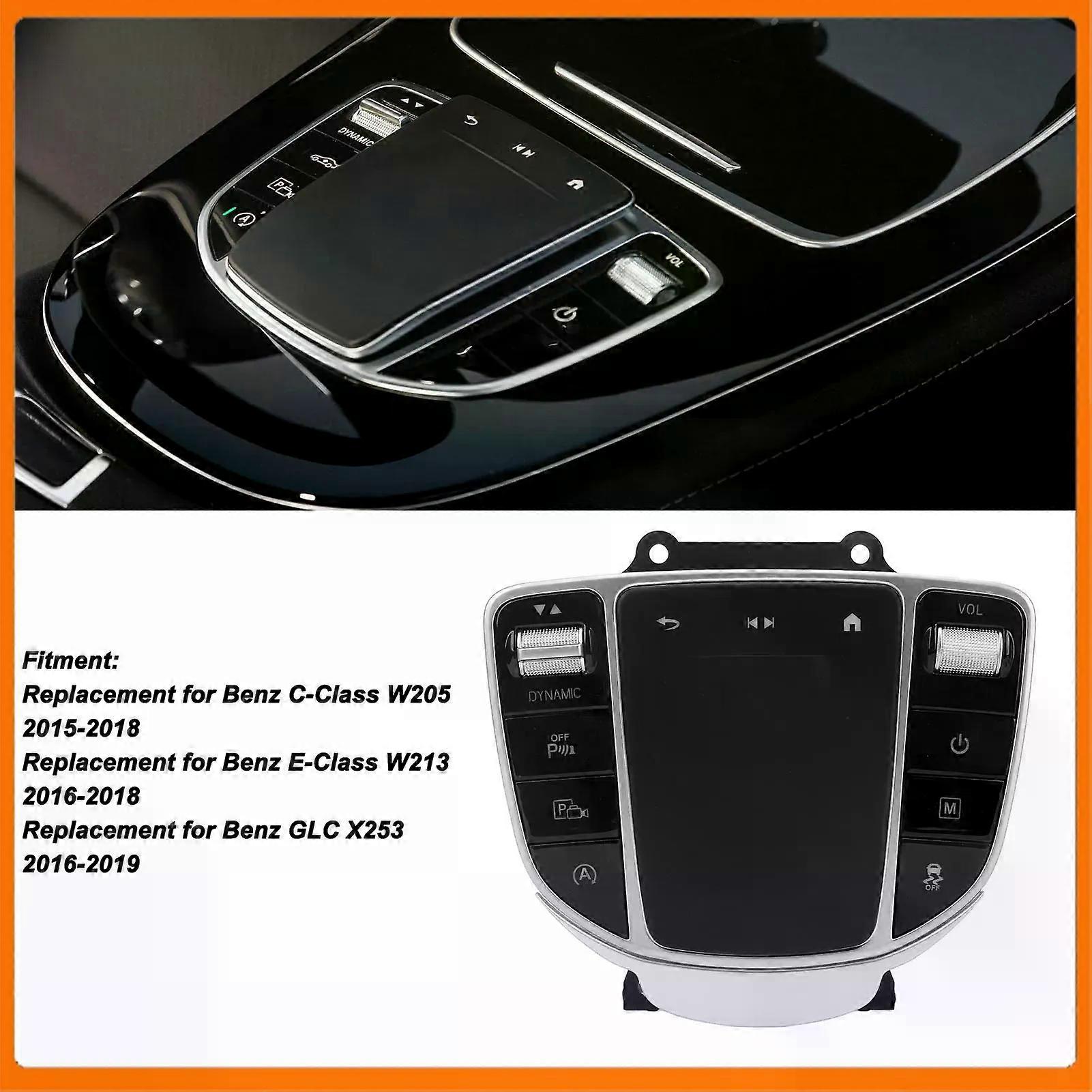 Controller Touch Pad Assembly Intuitive Display Scratch Multimedia Touch Pad Control Unit Matte Chrome for E-Class W213
