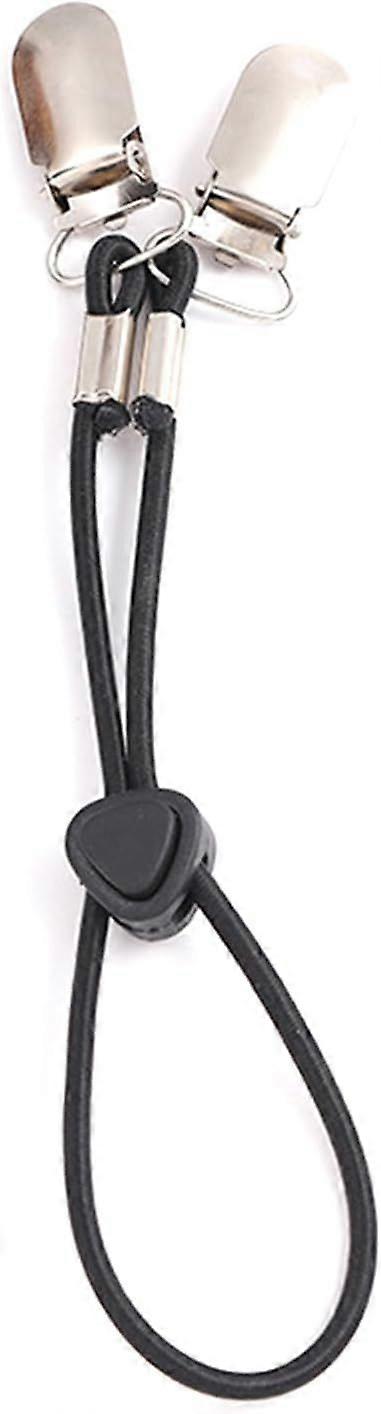 Adjustable, elastic sheet straps with clips for home and travel use.