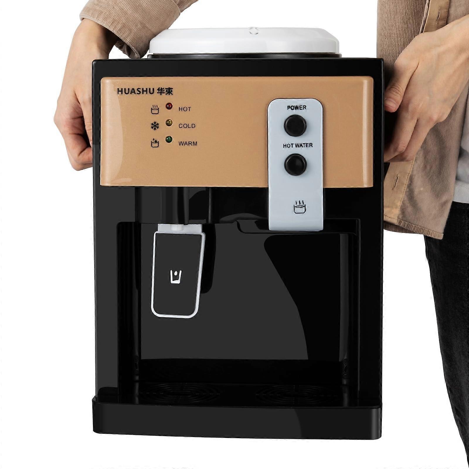 Loading Countertop Hot and Cold Water Cooler Dispenser with Three Temperature Modes for Home and Office