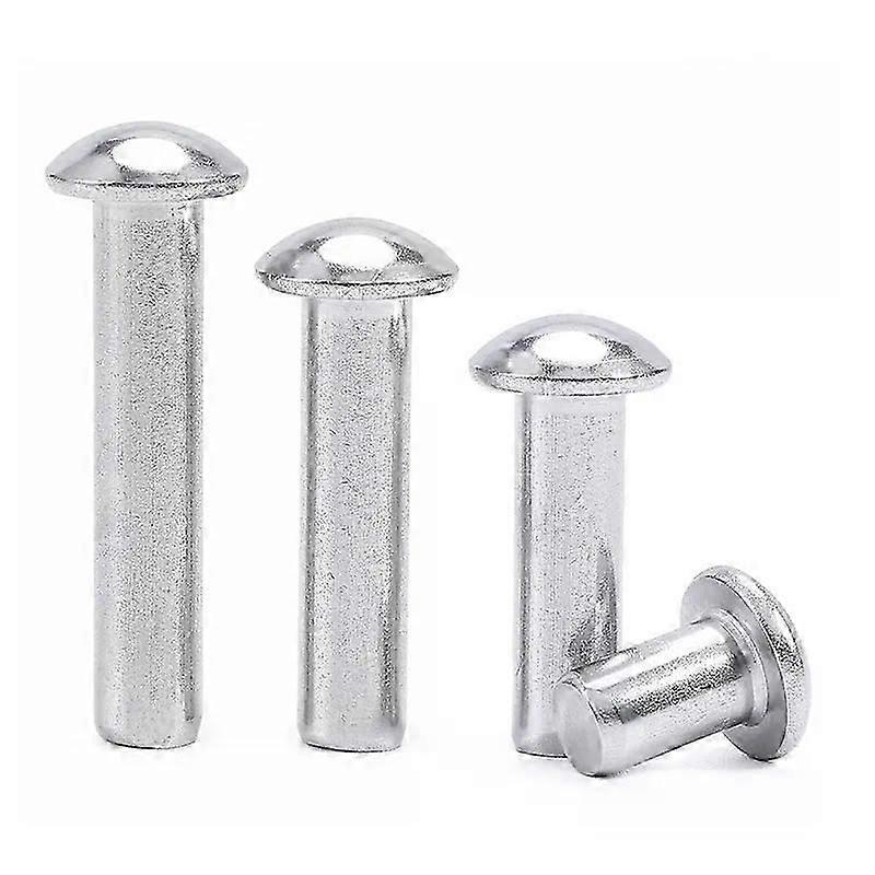 M2 M25 M3 M4 M5 M6 M8 304 Stainless Steel GB867 Round Head Rivet Solid Self-plugging Rivet