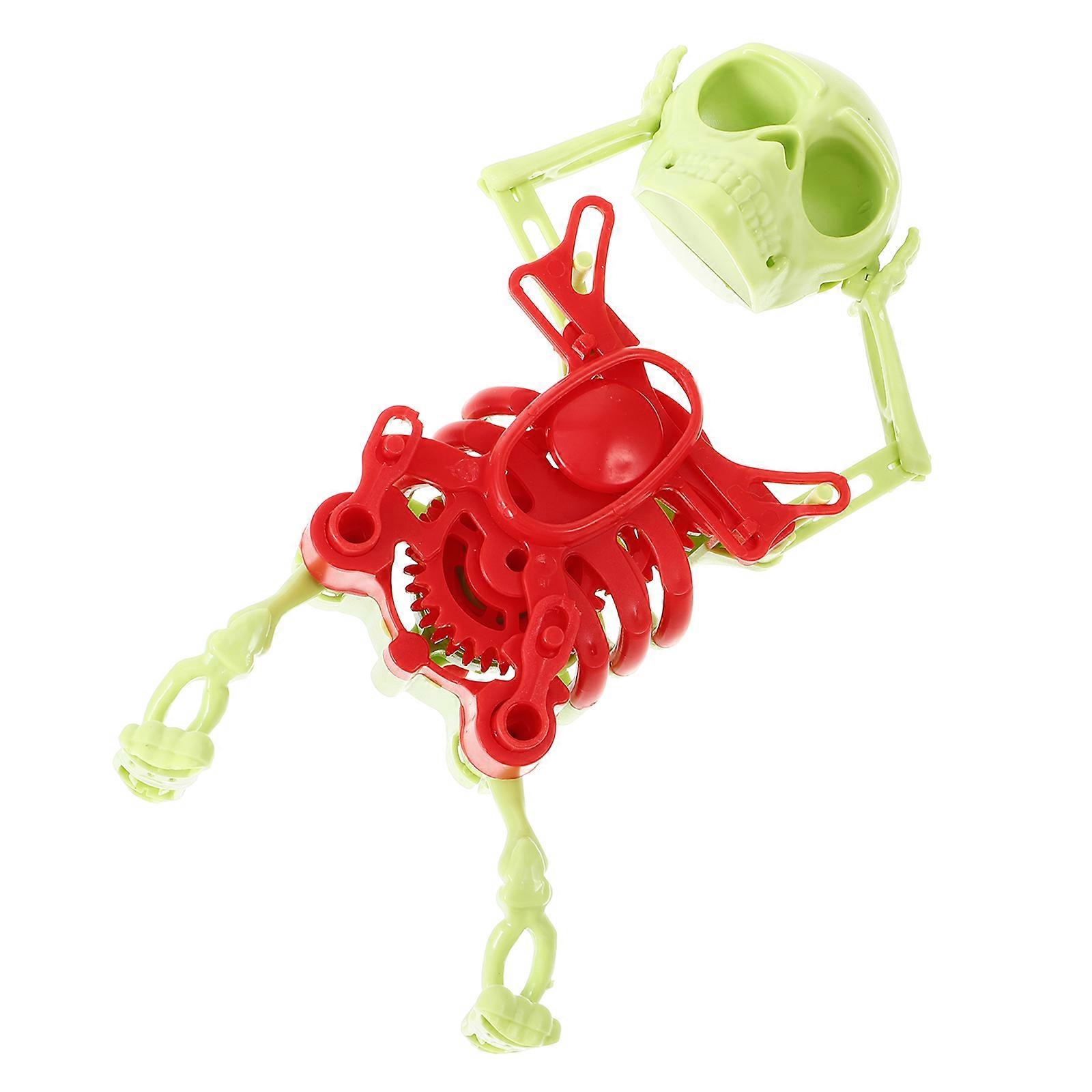 Wind Up Skeleton Toy for Playing Plastic Dancing Skeleton Toy
