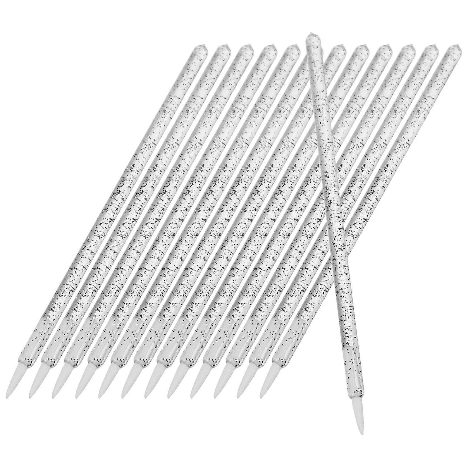 Disposable Nylon Eyeliner Brushes for Precise Eye Makeup 1 Bag Black