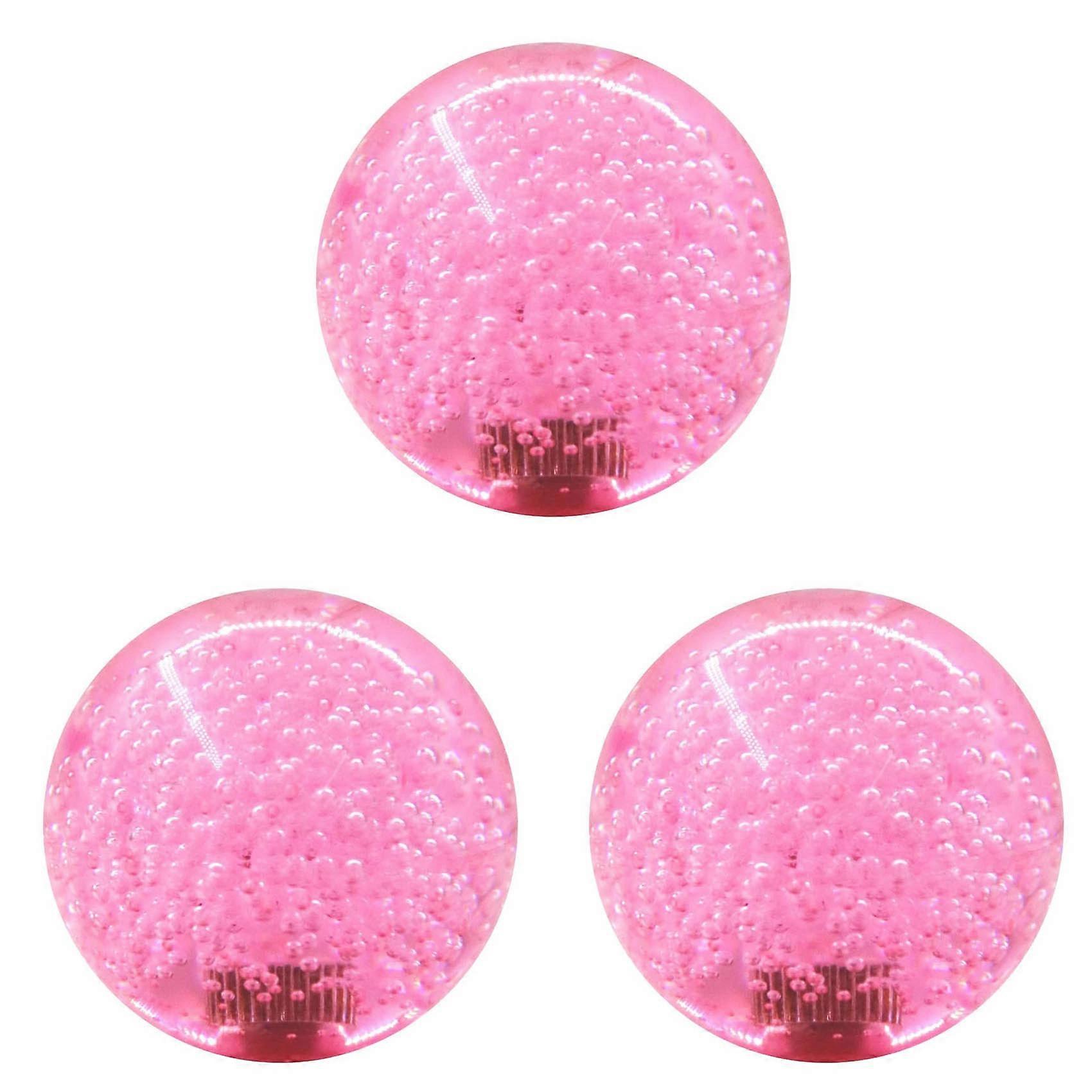 3X Crystal Joystick Ball Top Handle Rocker M6 Screw Head Arcade Game Joysticks Easy-Install DIY Replacement Parts