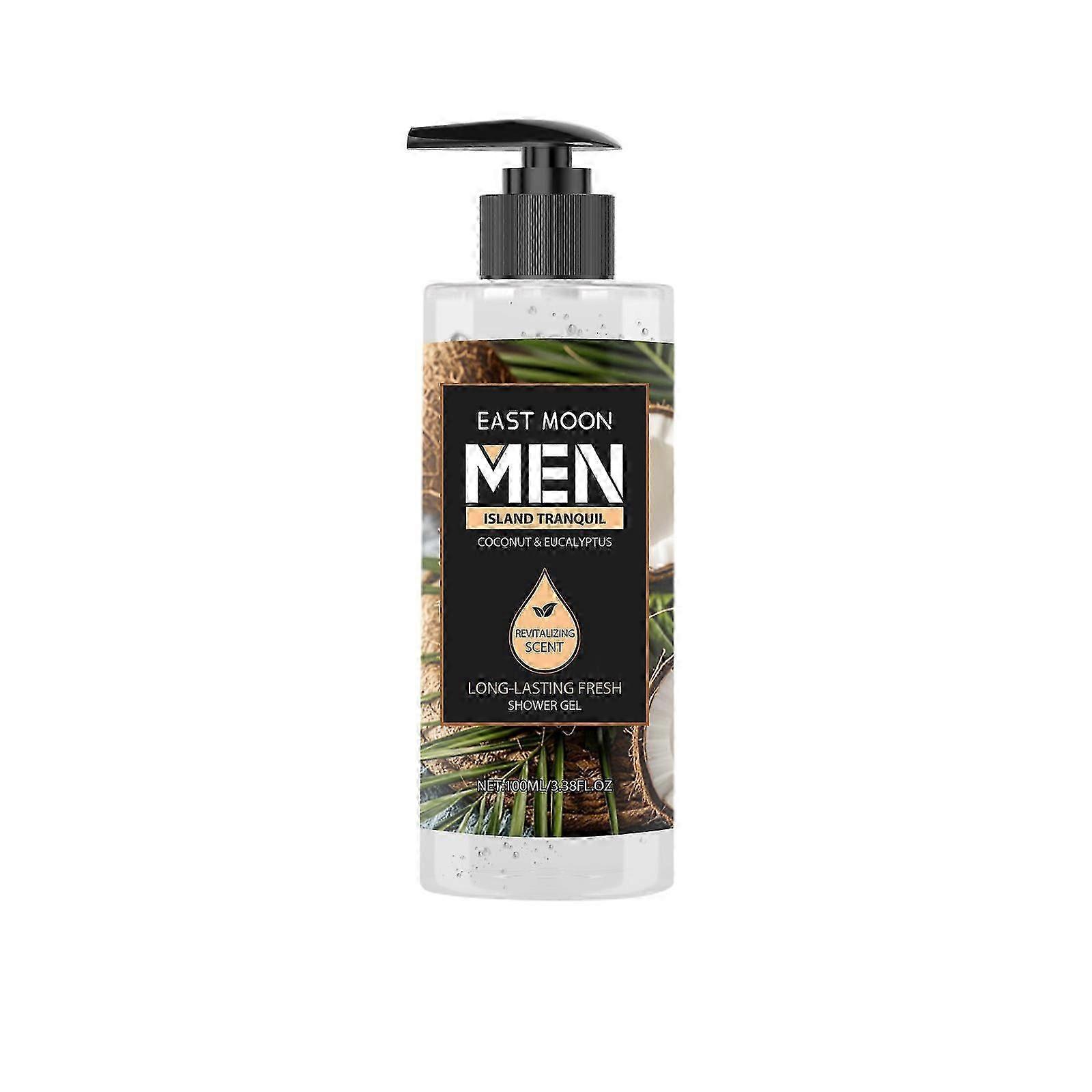 Eucalyptus Coconut Body Wash  Deep Cleansing Moisturizing Shower Gel with Refreshing Eucalyptus  Coconut Fragrance  Gentle, Hydrating, and Invigorati