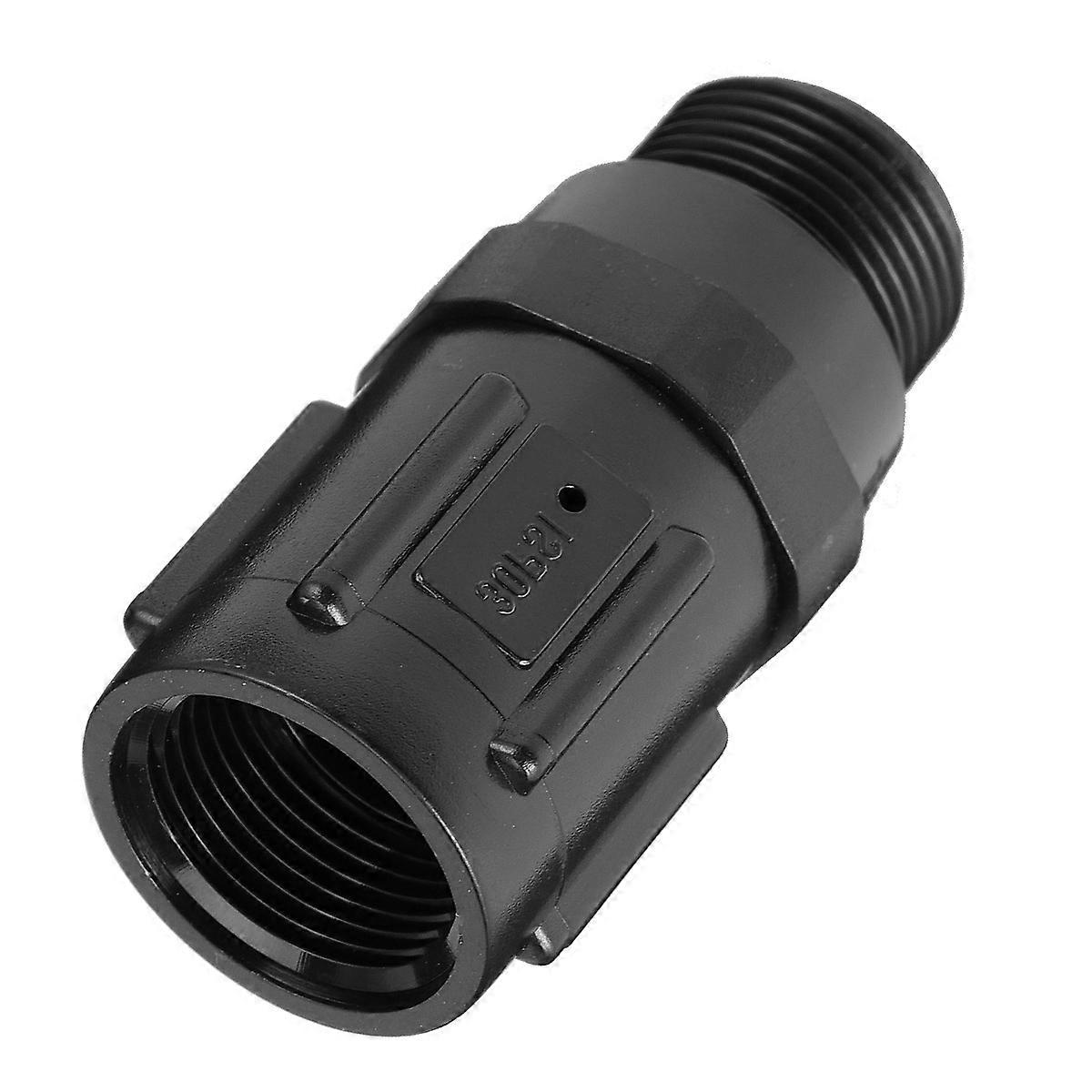 Régulateur de pression d’eau de remplacement de 3/4 pouce 30 PSI (noir)