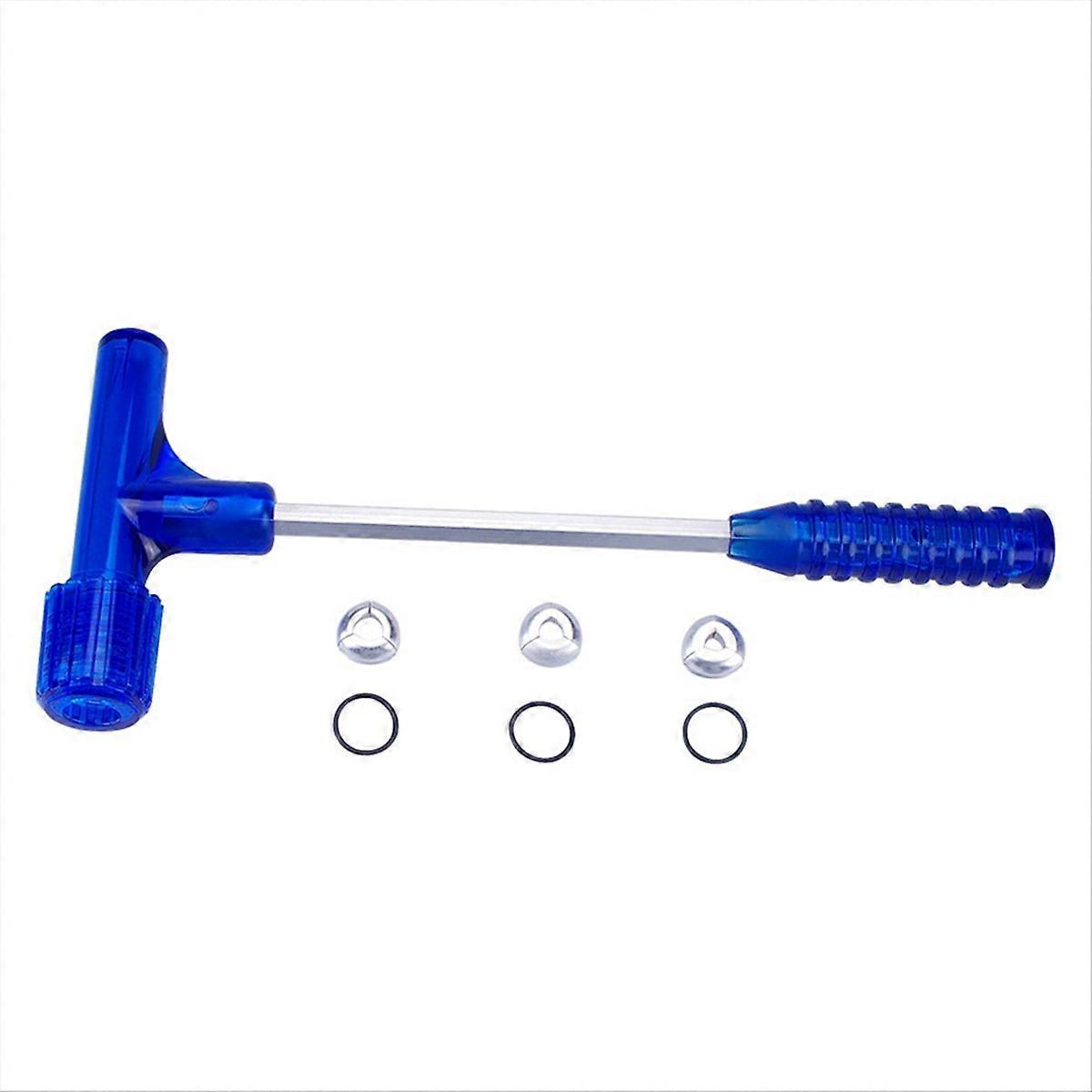 Impact Puller Hammer With Three Sets Hand Remover Tool Blue