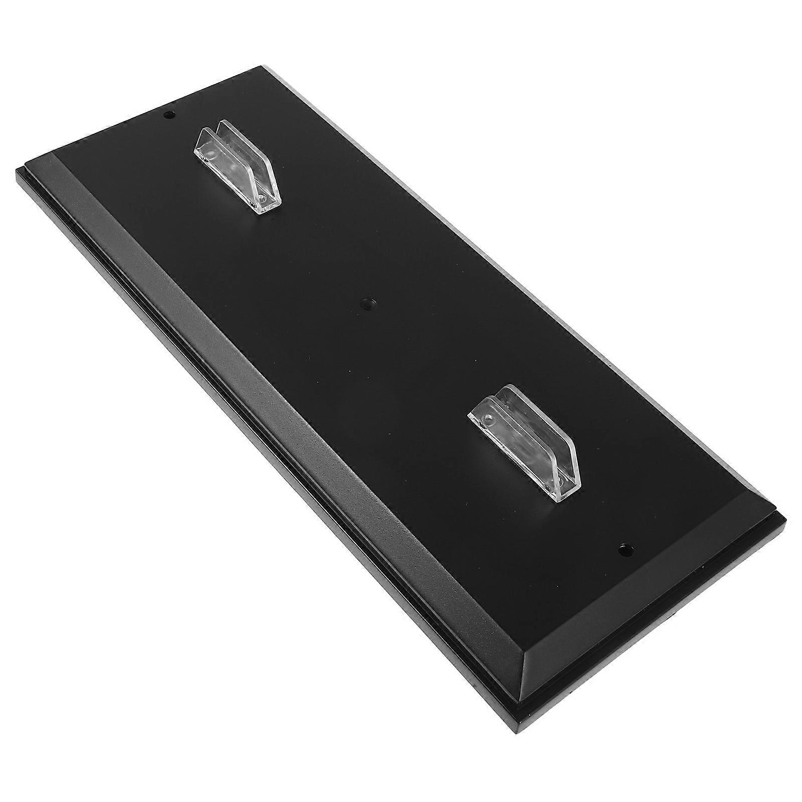 Motorcycle Model Display Stand Plastic Base for Showcase 12Pcs Set