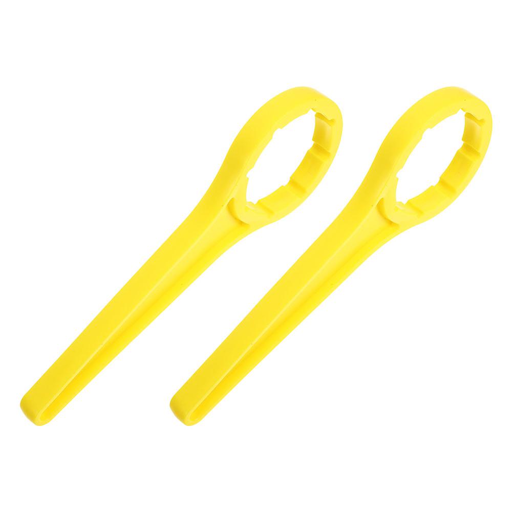 Plastic Bucket Lid Tightening Tool for Bucket Use 2Pcs Yellow Durable Opener