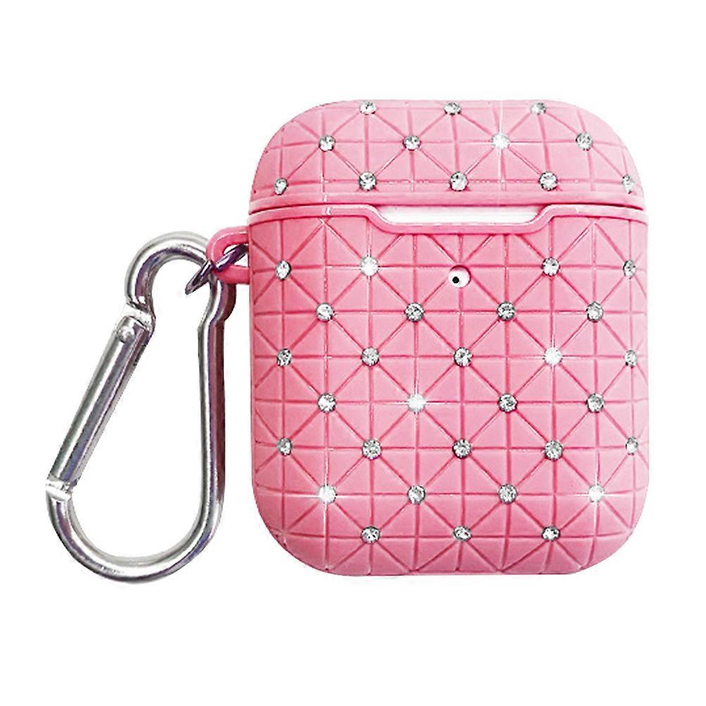 Earphone Protector Wireless Earphone Storage Case Compatible 2Pcs for Pink