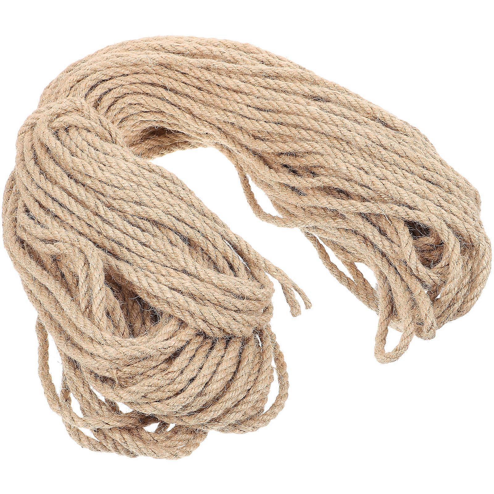 Durable Sisal Rope for Cat Scratching Post 1 Roll DIY Replacement