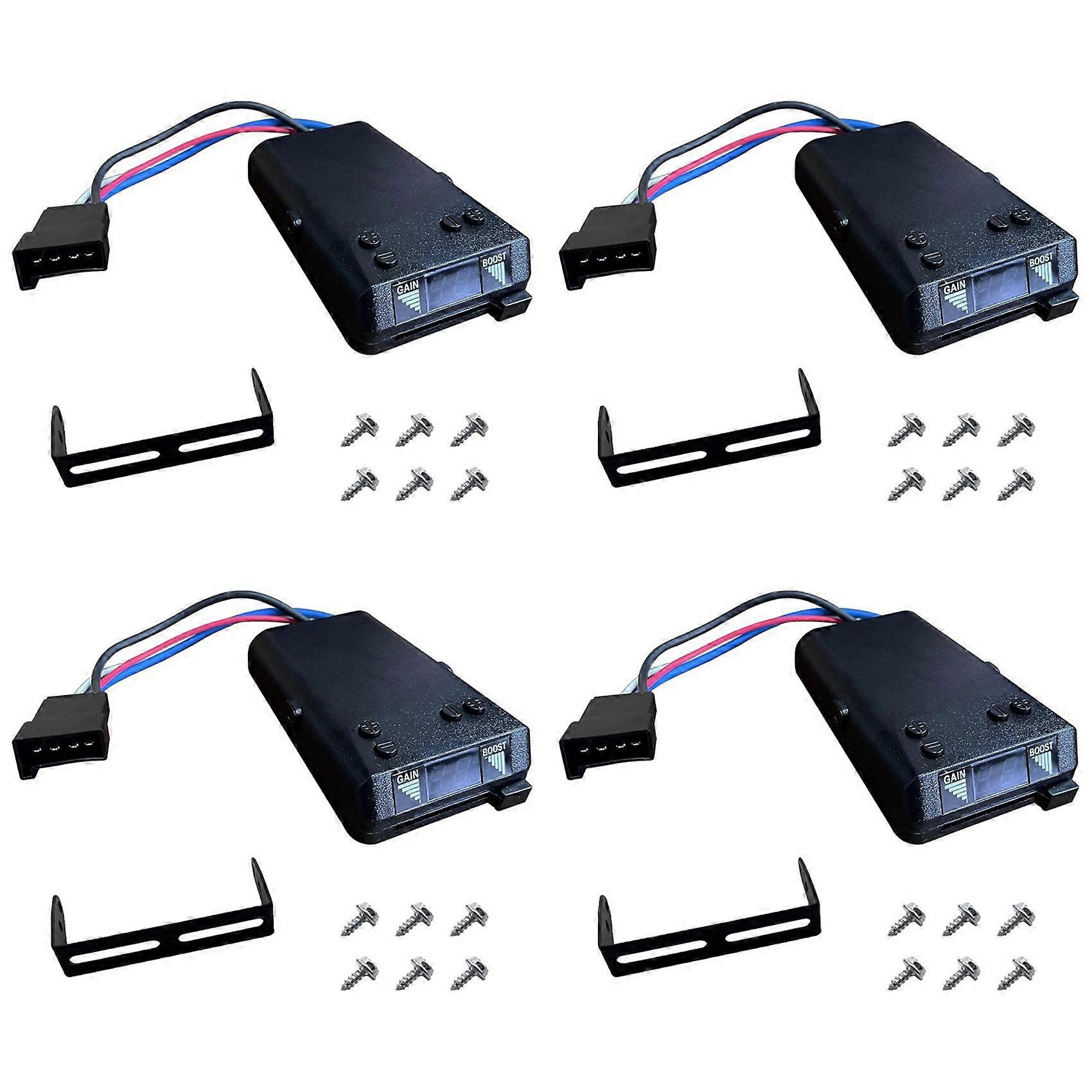 4X RV Truck Brake Controller for Trailer with 2 to 8 Braking System Electronic Trailer Brake Controller 8508211