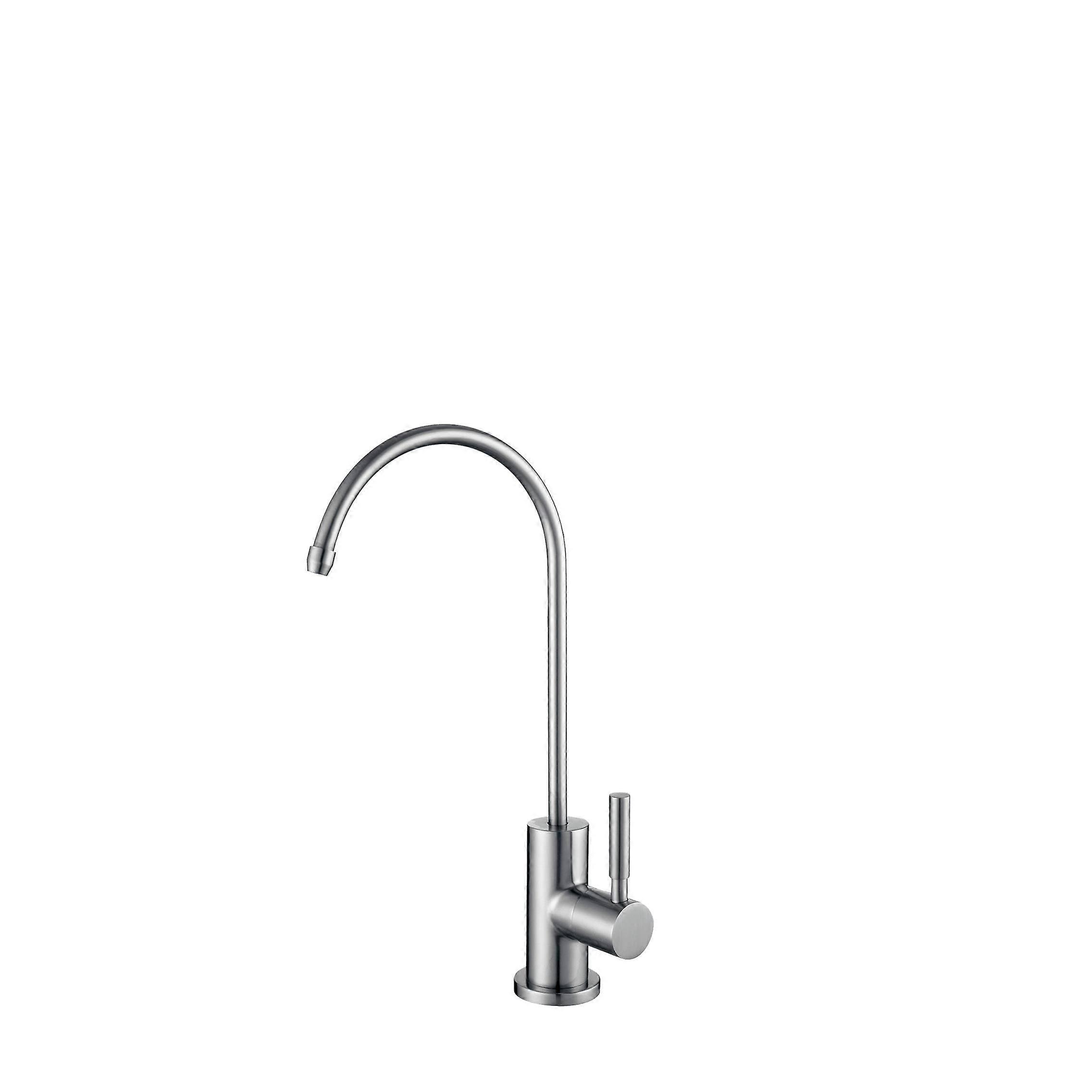 Drinking Water Faucet Stainless Steel 360° Swivel Spout Reverse Osmosis Single Handle K142S