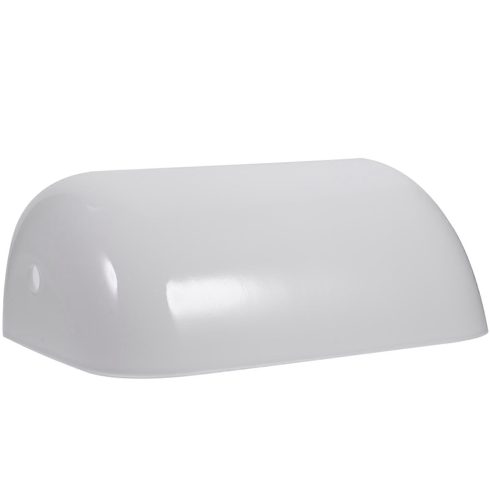 White Glass Table Lampshade Lamp Shade for Decor 2Pcs Retro Replacement