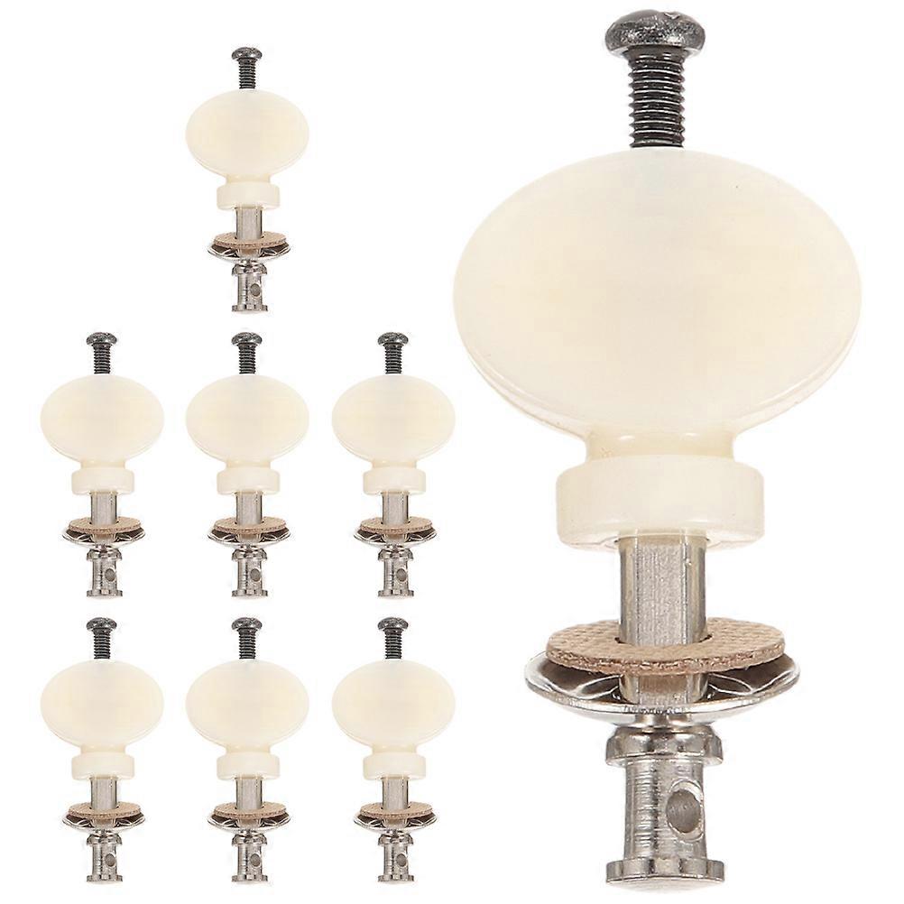 40Pcs Tuning Pegs For Ukulele Crafted From Plastic And Metal Offering Stable Tuning For Musicians During Practice