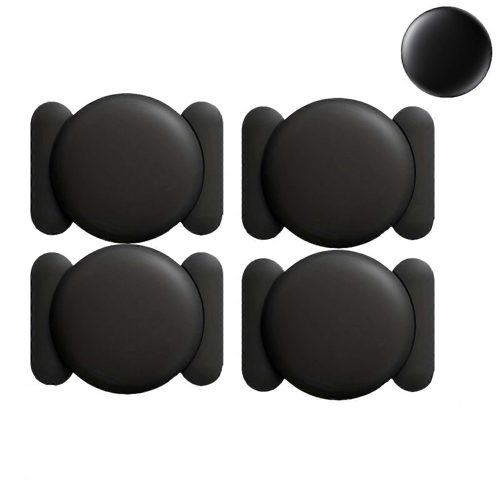 Mini GPS Tracker with RealTime Tracking, Magnetic Case, Long Battery for Vehicles Pets Luggage Black 4pc