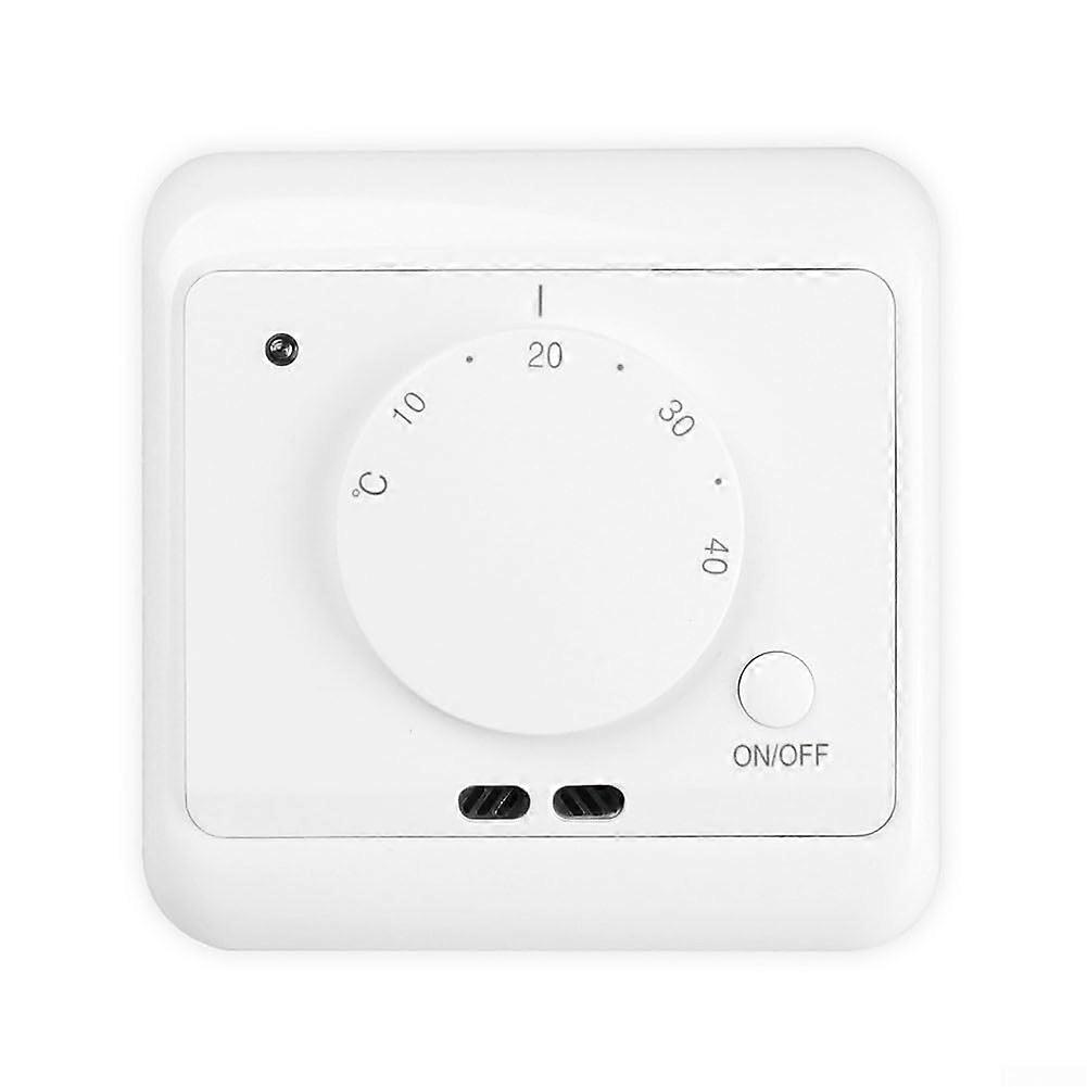 Programmable Thermostat for Underfloor Heating with Energy Saving Mode and Load Current Monitoring