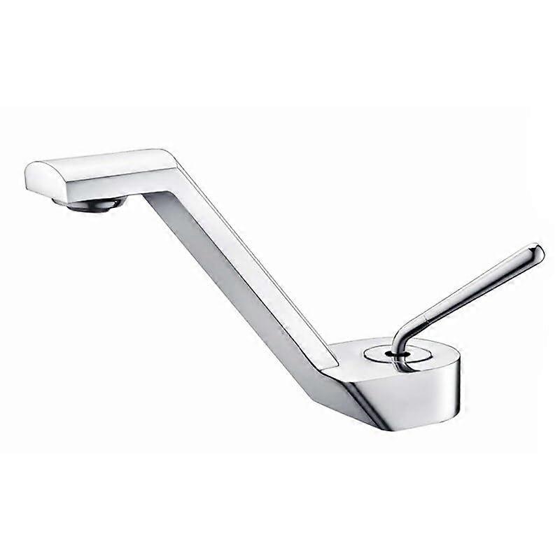 Black or Rose Gold Bathroom Sink Faucet Solid Brass Single Handle Deck Mounted Mixer Tap