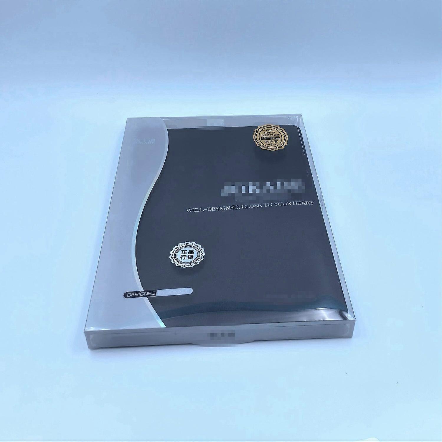 Stylish Case For Ipad 1010.9"/1111" Black Solid Leather Mirror