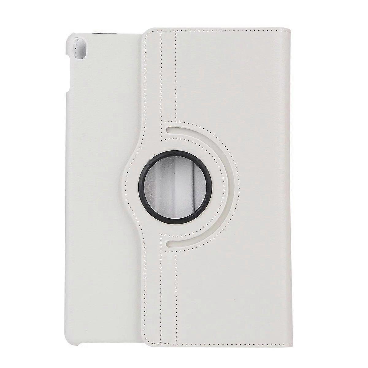 Stylish Case For Ipad Pro 13 2024 White Rotating Leather Stand