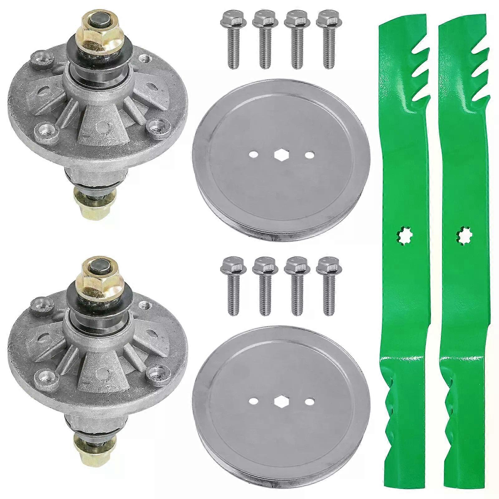 42" Deck Spindle Blade Kit for John Deere E110 E120 E130 LA100 LA105 LA110 NO.9469