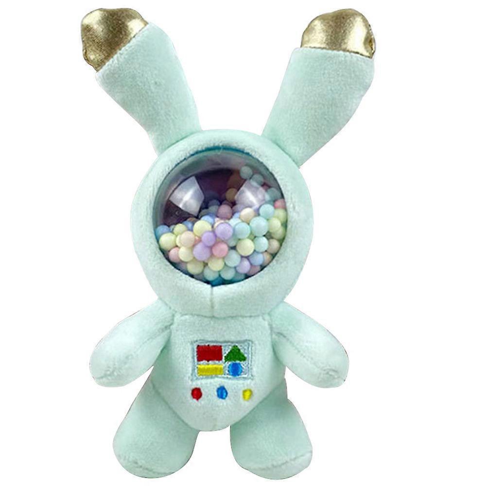 Plush Astronaut Keychain Rabbit Pendant for Decor Durable Material