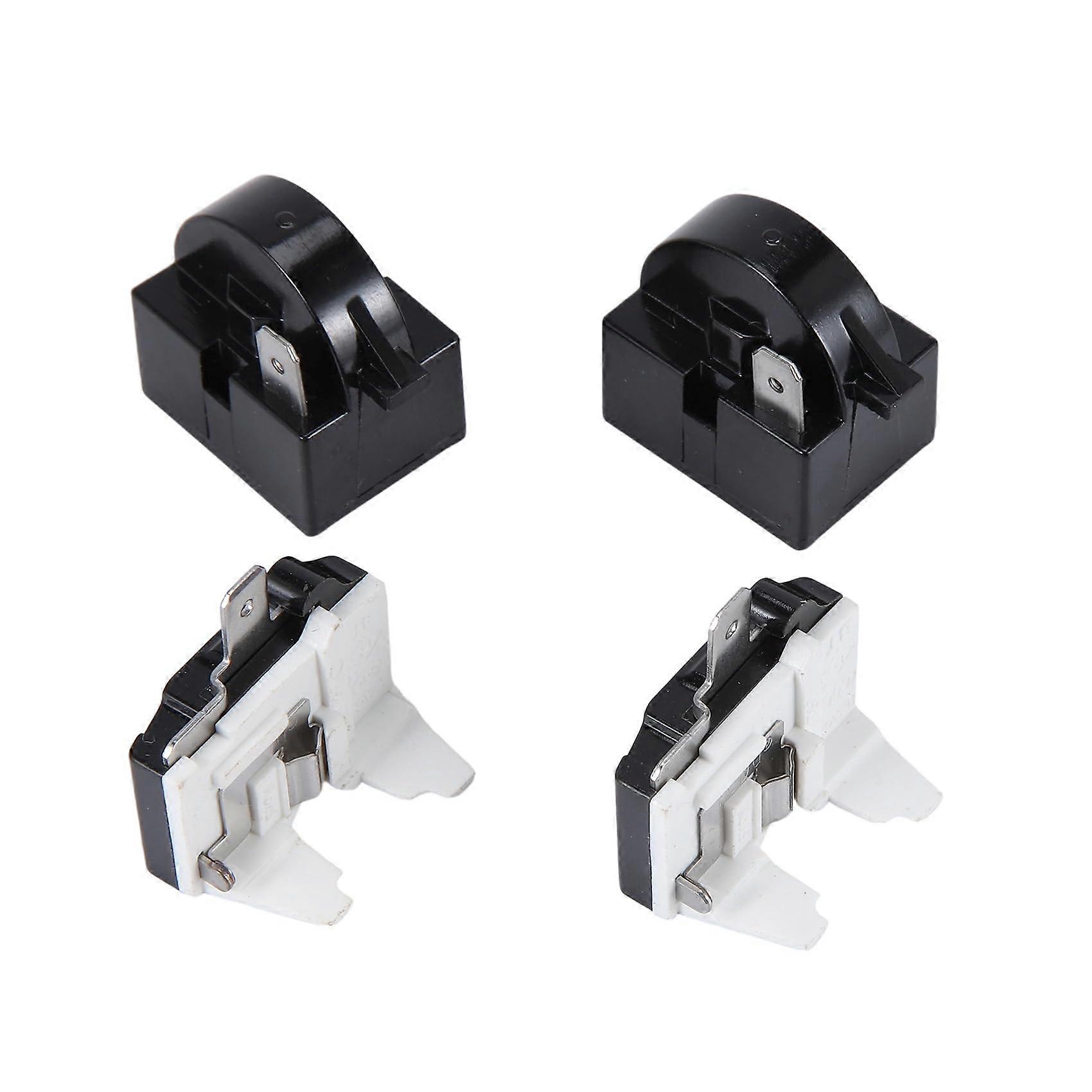 QP24.7 Refrigerator Start Relay and Overload Protector, 1 Pin Universal Compressor Replacement