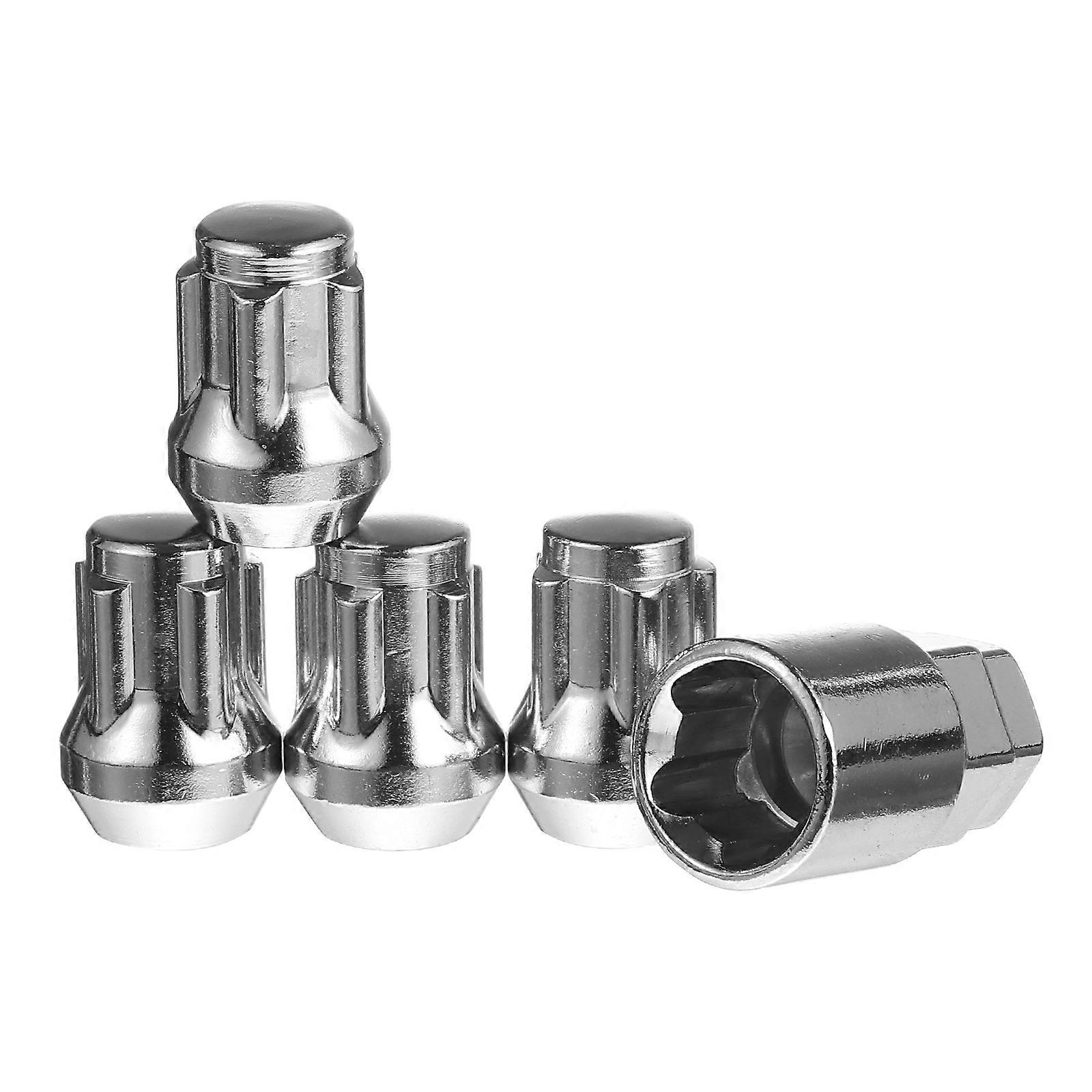 Universal Car Locking Nut Set with 4Pcs Wheel Lock Anti Theft Nuts