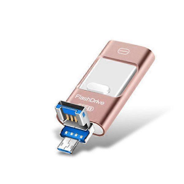 iPhone-specific photo flash drive, external storage device, MFi-certified high-speed USB flash drive, multi-interface USB storage device