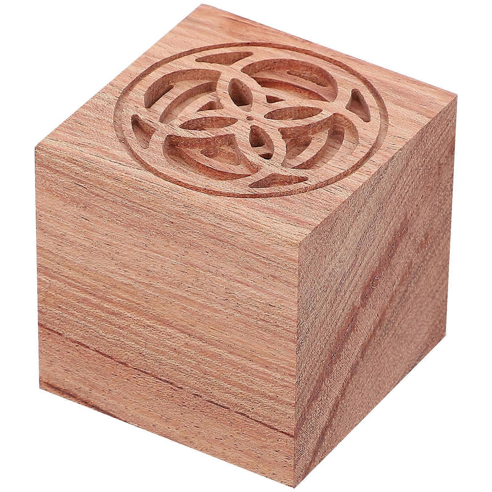 Car Perfume Diffuser Wooden Aroma Diffuser for Car Use 1Pcs