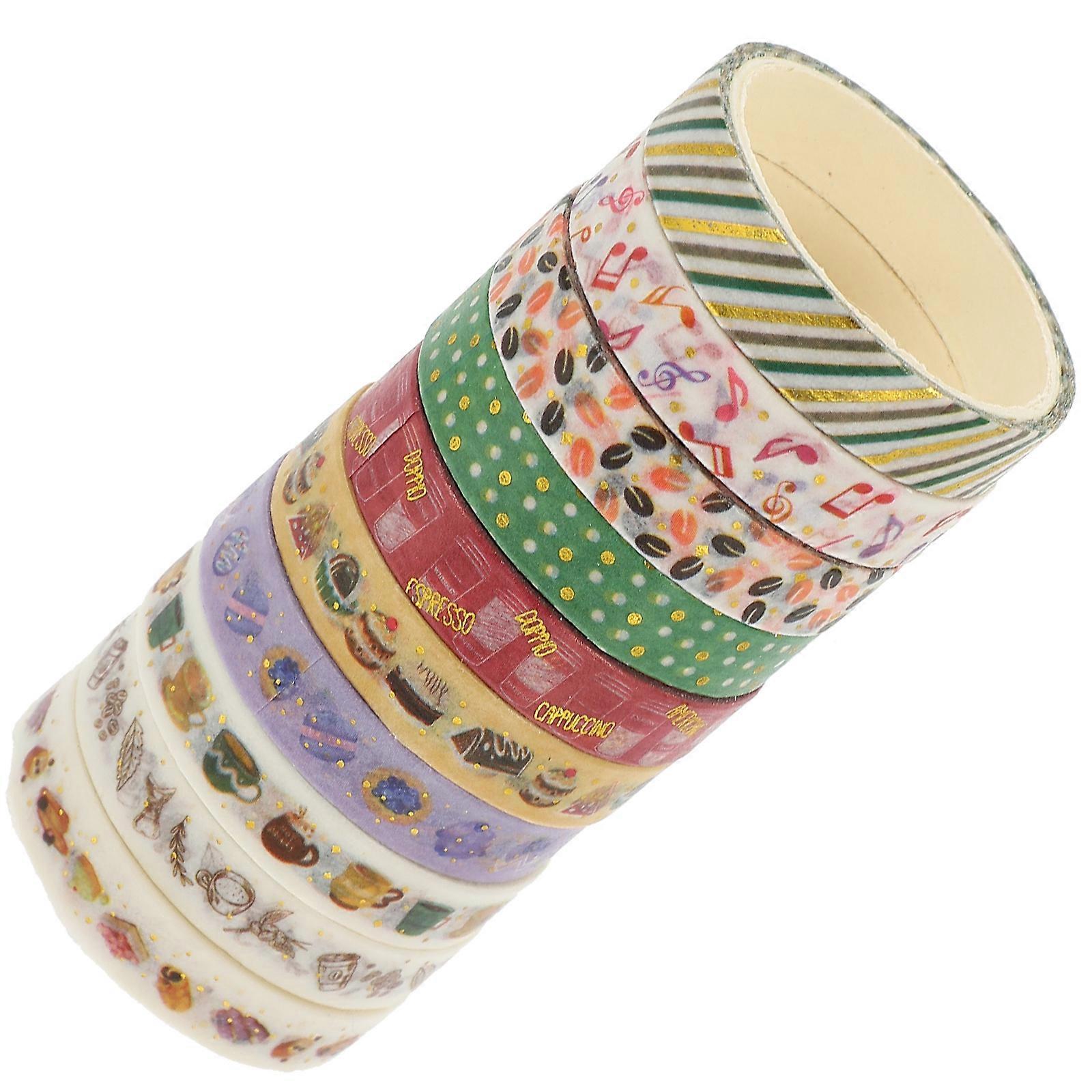 Washi Tape Decorative Rolls for DIY Projects Multi Color