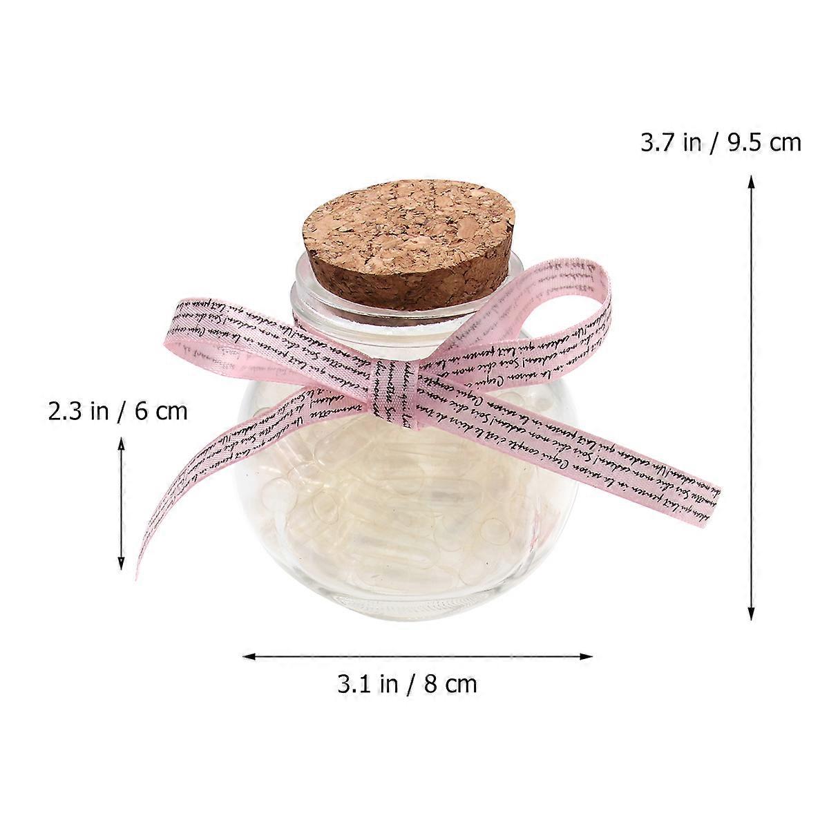 Glass with Wish for Decoration 300Pcs Set