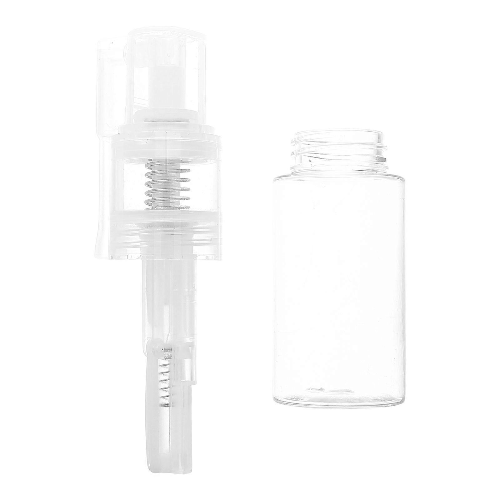 Powder Puff Bottle Transparent for Storage Use 35Ml