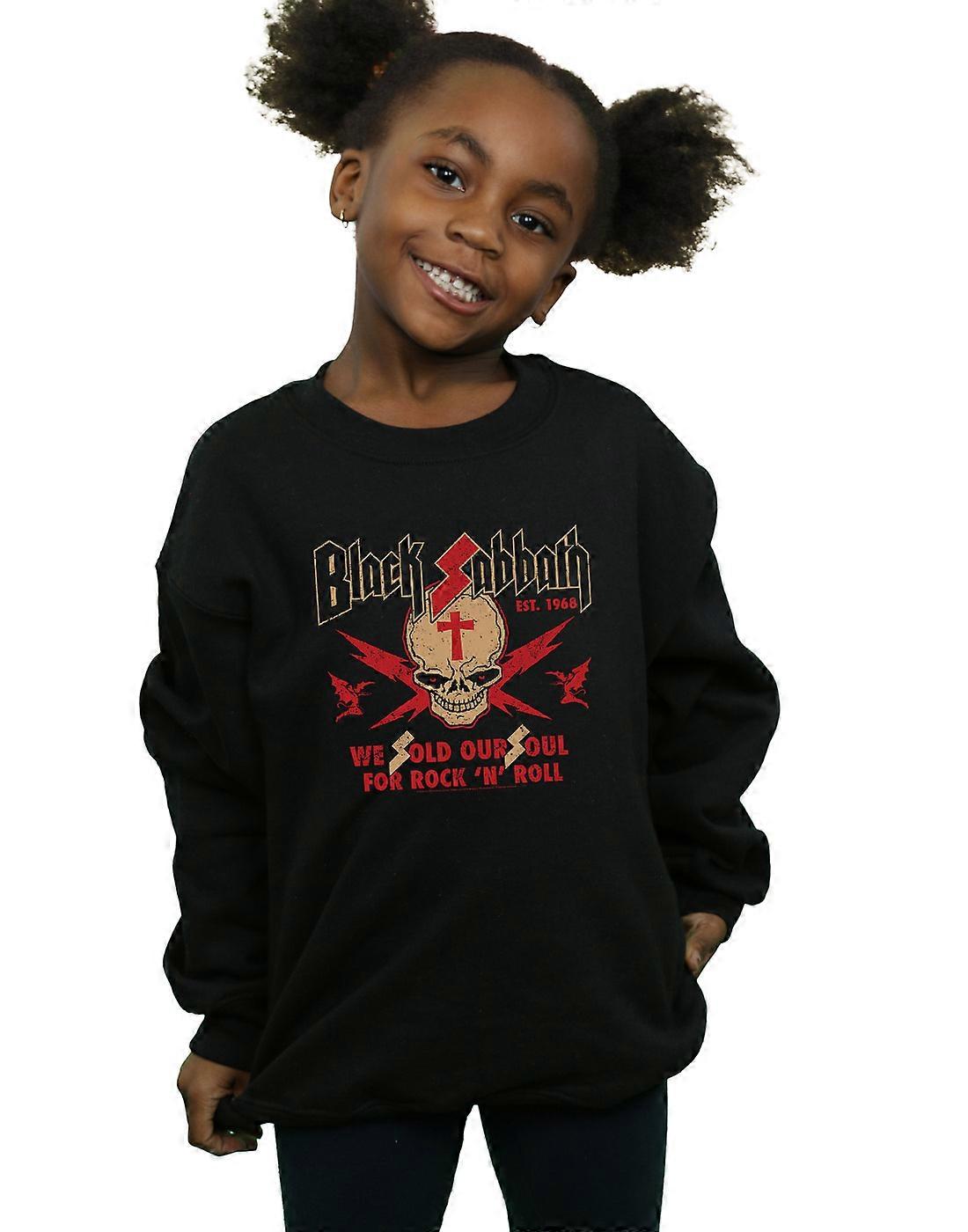 Black Sabbath meninas crânio crista moletom