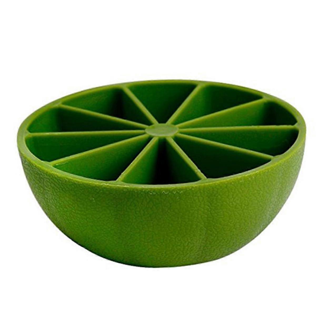 2pcs Lemon Shape Silicone Ice Cube Tray Easy Demold 10 Grid DIY Mold for Home Kitchen