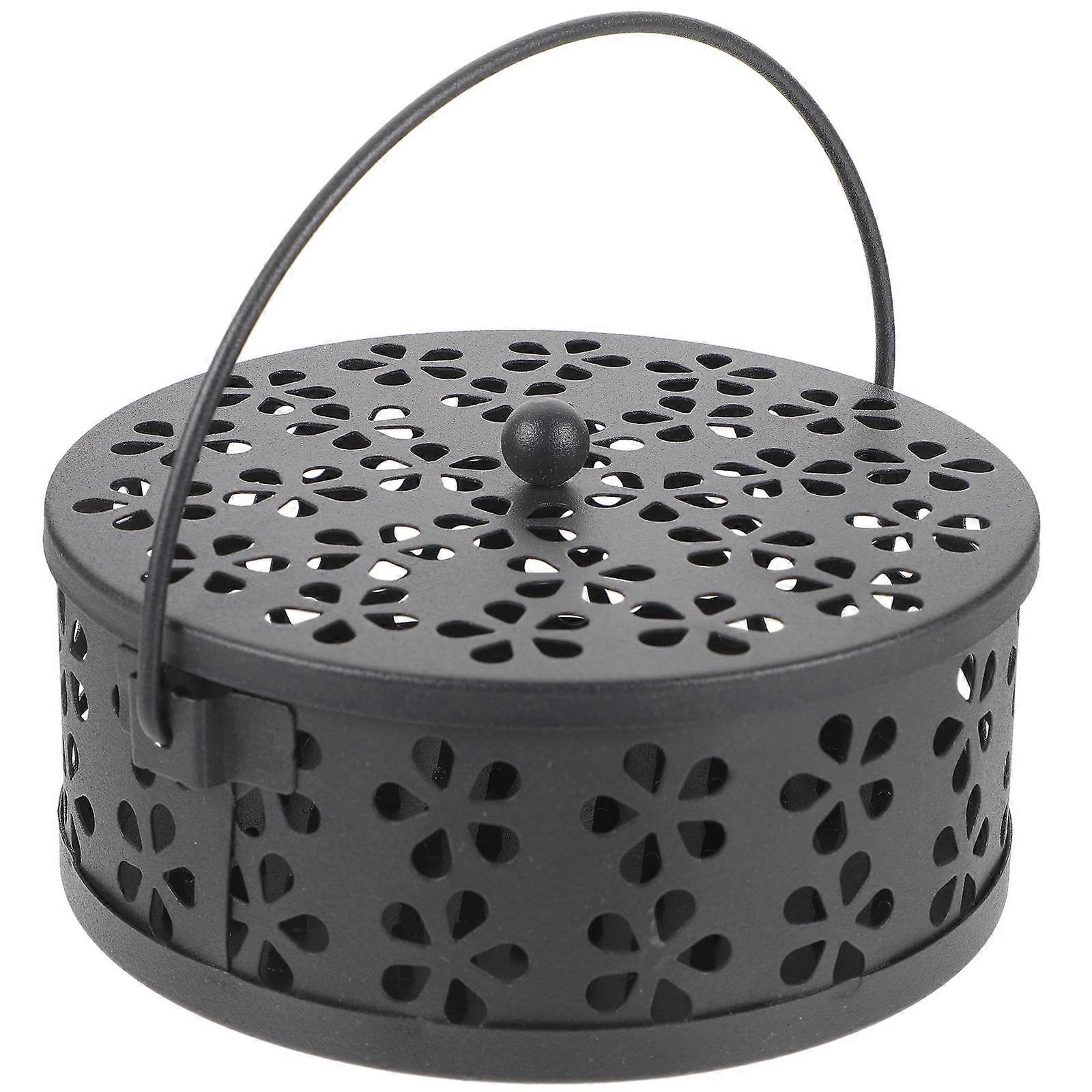 Black Metal Box for Use with Handle