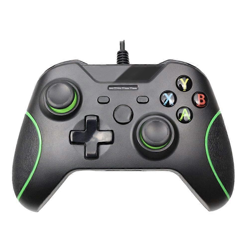 Wired Controller for Xbox One, PC and Xbox Series X/S with Dual Vibration, Headset Jack, Ergonomic Grip
