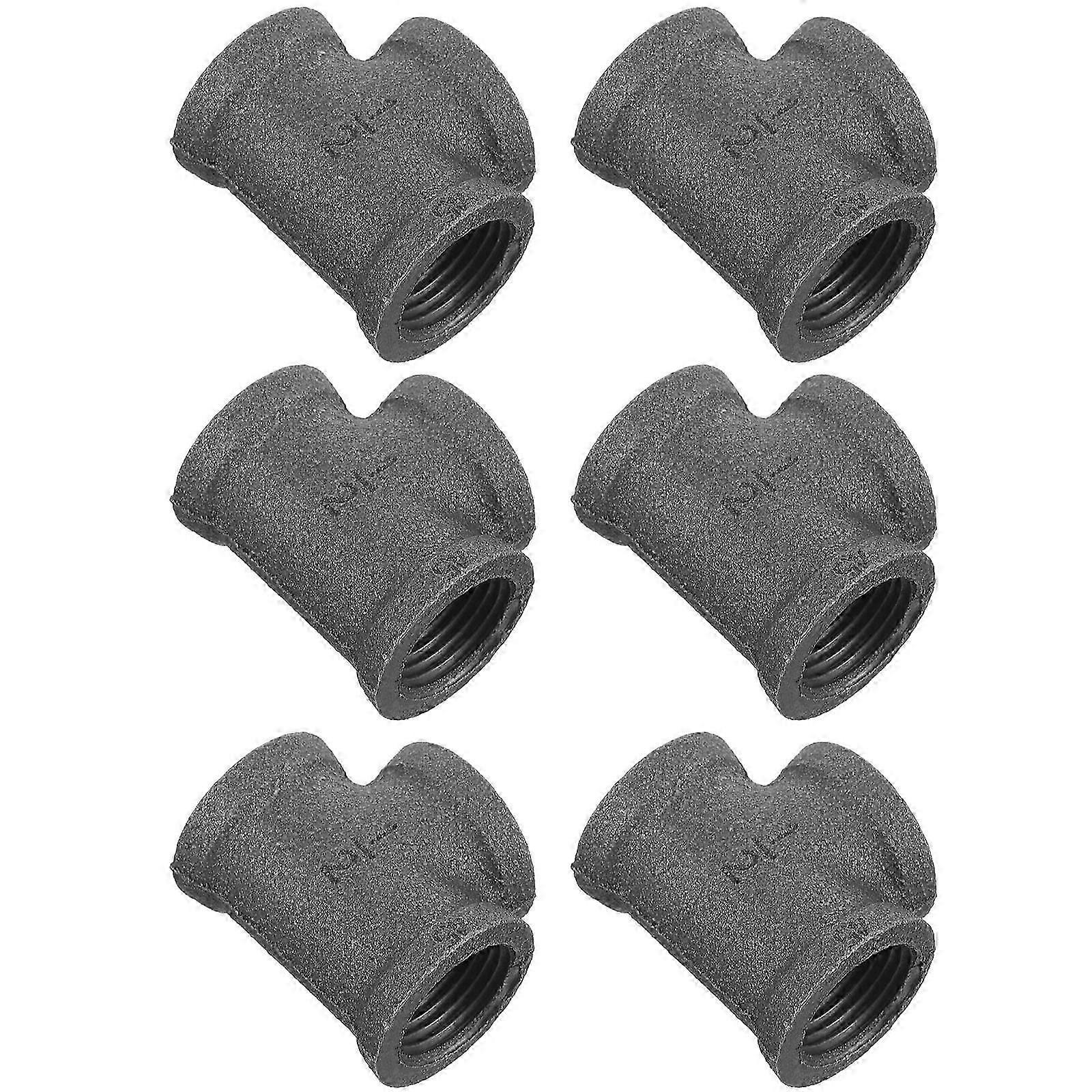 Pipe Fitting 3-Way Tee Corner Fitting for Water Pipe 18Pcs Pack
