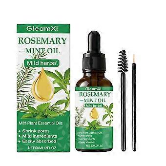 Gleamxi Mint Scalp Care Oil With Rosemary Herbal Nourishing Formula For Shiny, Smooth Hair