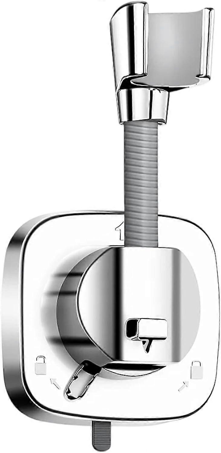 Shower Head Holder Suction, 360 Adjustable Wall Mount Suction Cup Shower Head