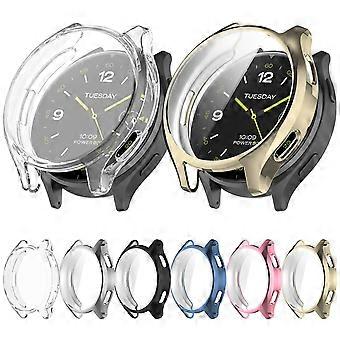 Fuld Dækning TPU Galvaniseret Ur Beskyttende Etui Til Xiaomi Watch 2