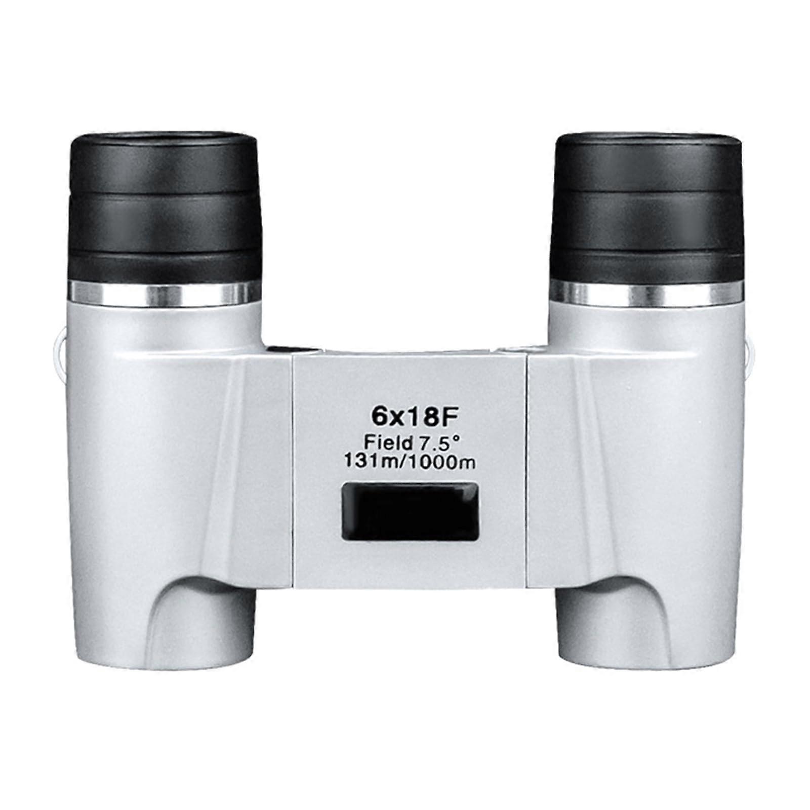 Compact Binoculars with Low Light Visibility and Adjustable Focus for Hiking Travel Bird Watching