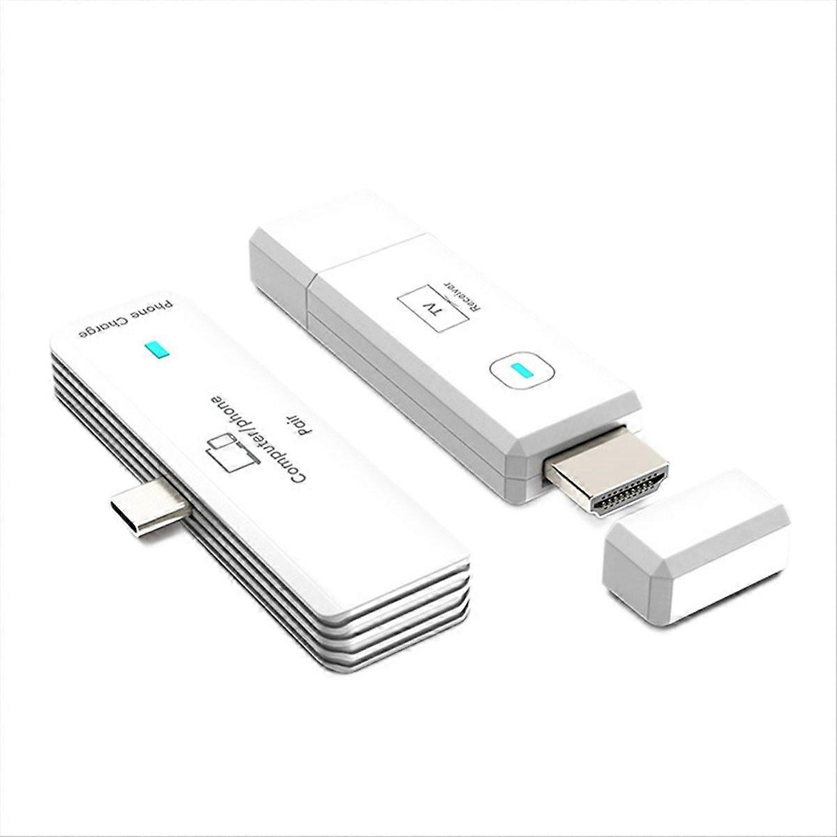 Wireless -Compatible Transmitter 1080p HD Video 5G Remote Screen Projector Type-C Mini Portable