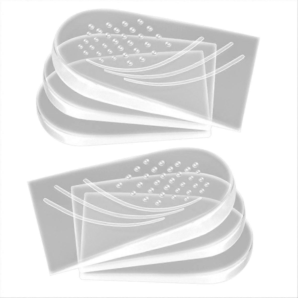 3-Layer Height Increase Insoles, Adjustable XO-Style Legs, L